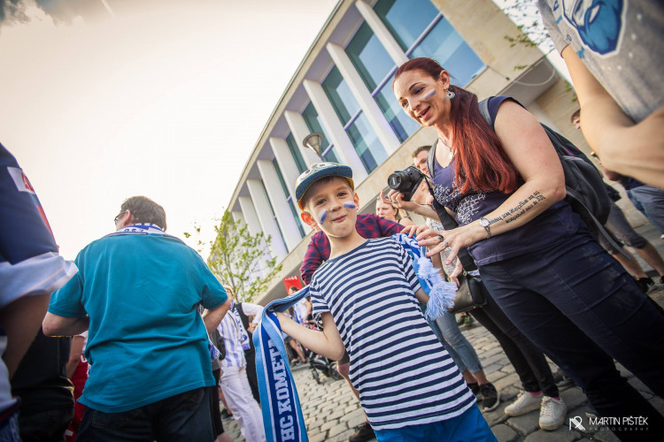 Zelňák při vítězném zápase v Třinci a zisku titulu, autor: Martin Pištěk