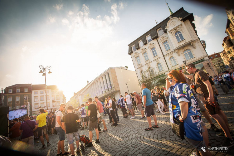 Zelňák při vítězném zápase v Třinci a zisku titulu, autor: Martin Pištěk