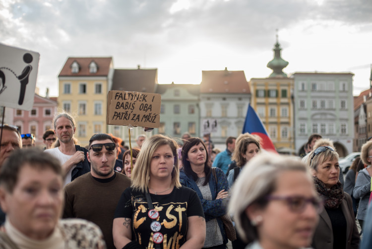Protest proti plíživé totalitě ANO