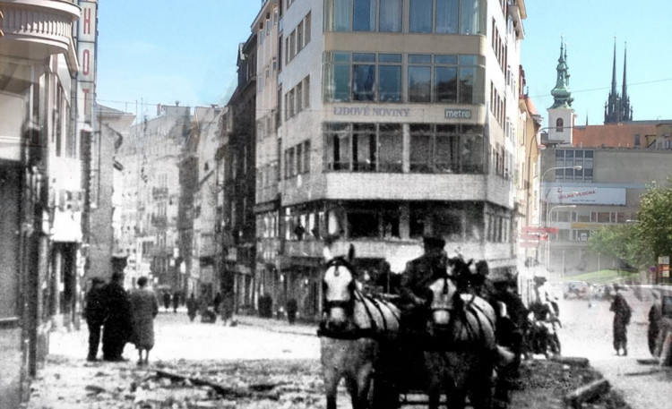 Hitler v současných brněnských ulicích a rozbombardované Brno, Autoři: Michal Doležel Pavla Voborník Kačírková, Lenka Křikavová