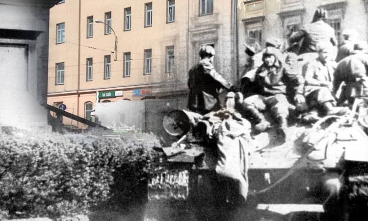 Hitler v současných brněnských ulicích a rozbombardované Brno, Autoři: Michal Doležel Pavla Voborník Kačírková, Lenka Křikavová