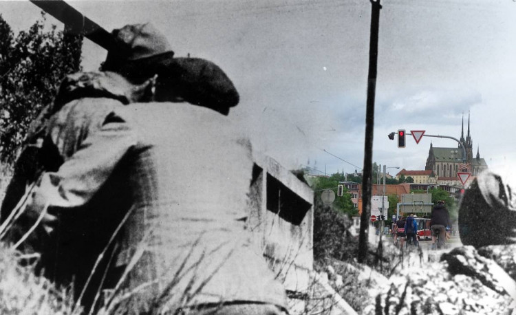 Hitler v současných brněnských ulicích a rozbombardované Brno, Autoři: Michal Doležel Pavla Voborník Kačírková, Lenka Křikavová