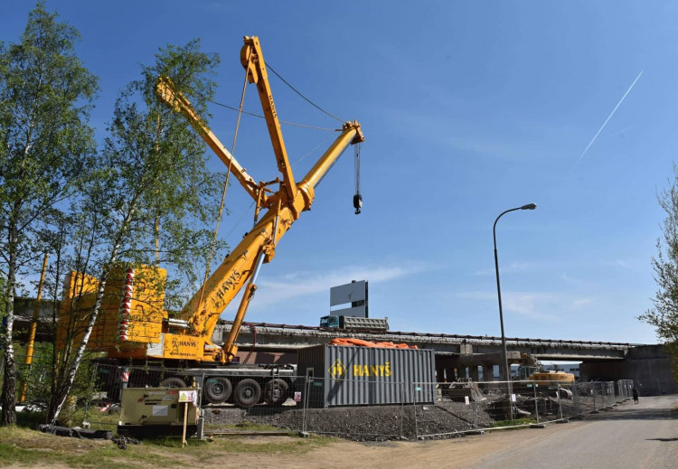 Rekonstrukce mostu dálničního přivaděče