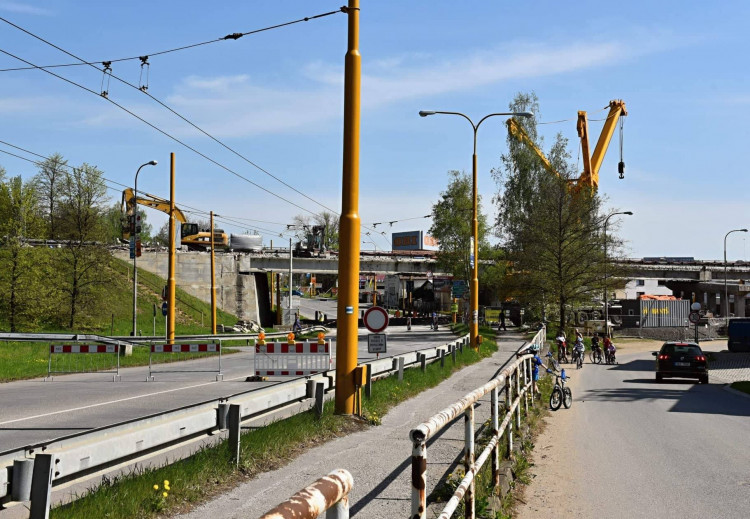 Rekonstrukce mostu dálničního přivaděče