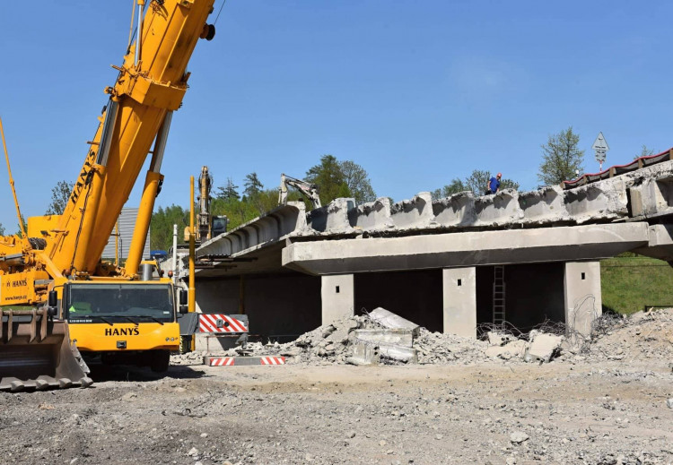 Rekonstrukce mostu dálničního přivaděče