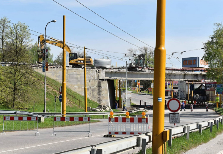 Rekonstrukce mostu dálničního přivaděče