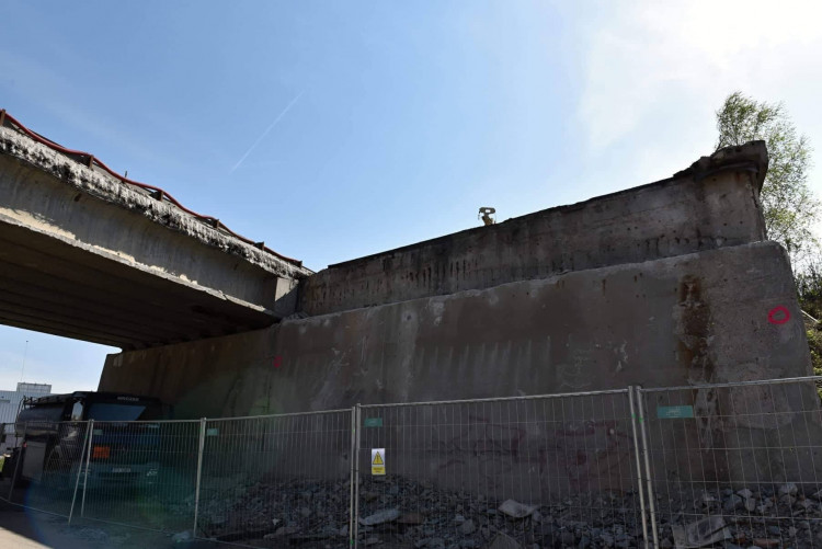 Rekonstrukce mostu dálničního přivaděče