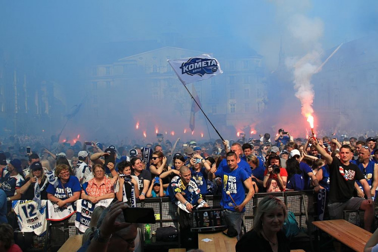 Oslavy titulu na Zelňáku, autor: Vít Novák