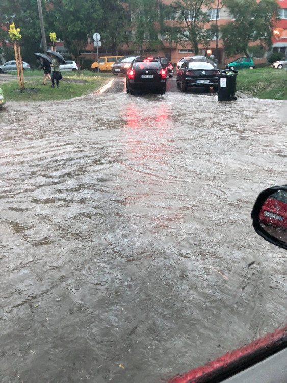 Když po dlouhé době v Budějcích zaprší