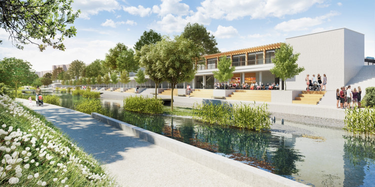 Nová podoba nábřeží Svratky