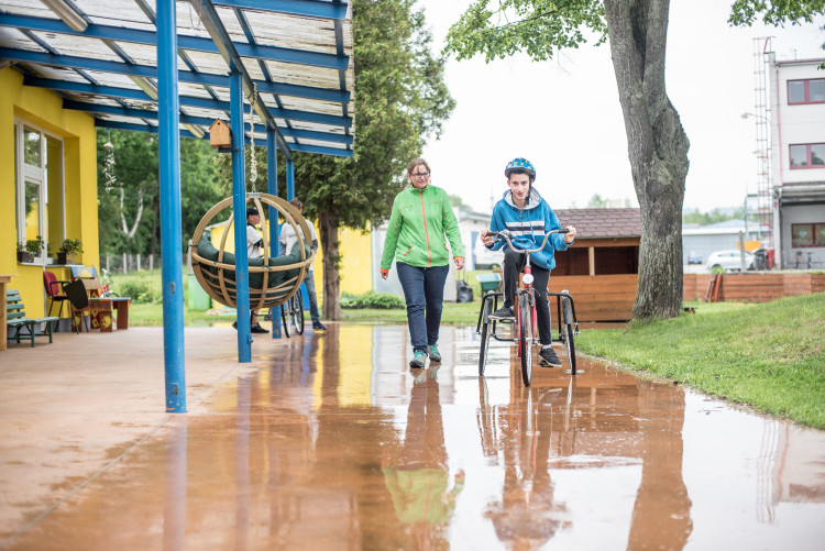 Sportovní den v budějcké Bazalce