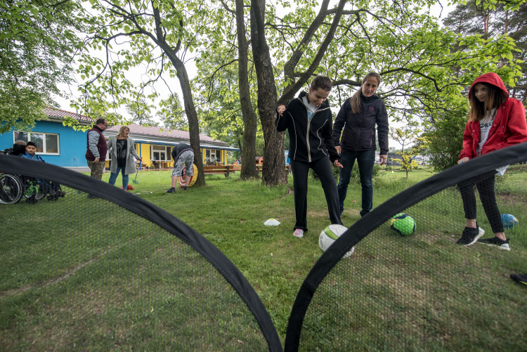 Sportovní den v budějcké Bazalce