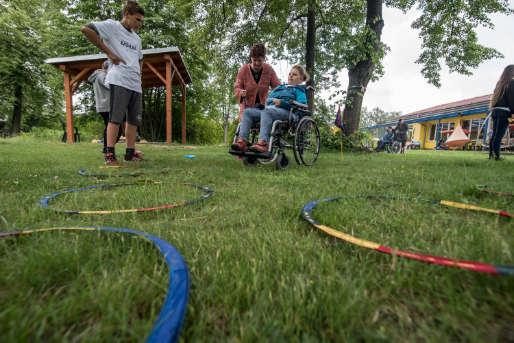 Sportovní den v budějcké Bazalce