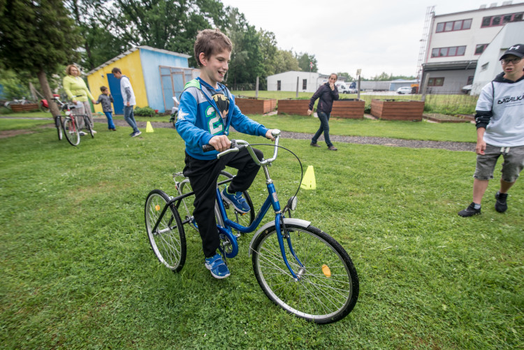 Sportovní den v budějcké Bazalce
