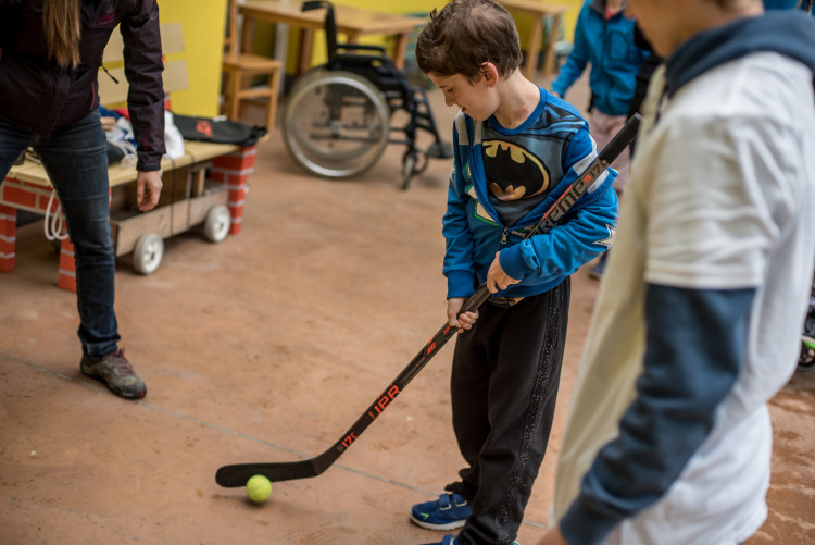 Sportovní den v budějcké Bazalce