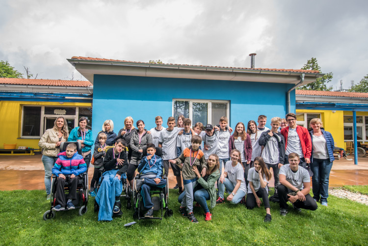 Sportovní den v budějcké Bazalce