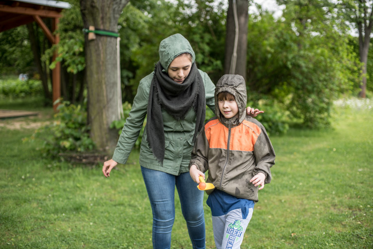 Sportovní den v budějcké Bazalce