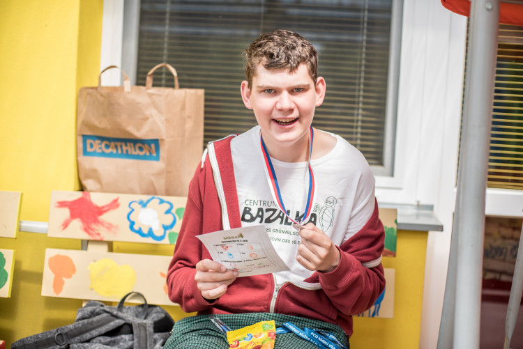 Sportovní den v budějcké Bazalce