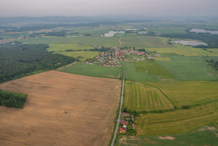 Balony nad Českými Budějovicemi