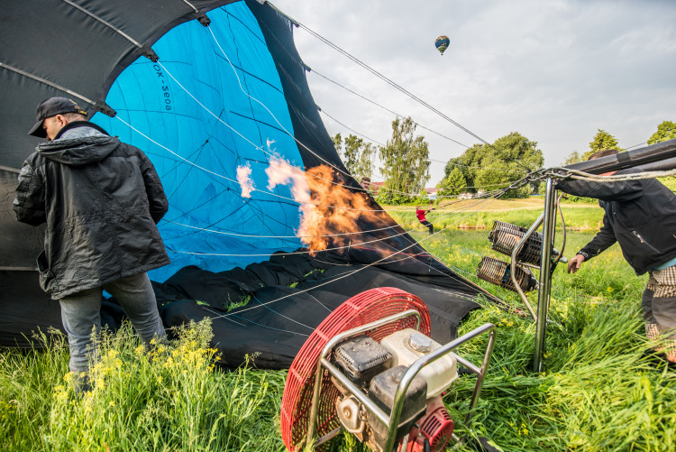 Balony nad Českými Budějovicemi