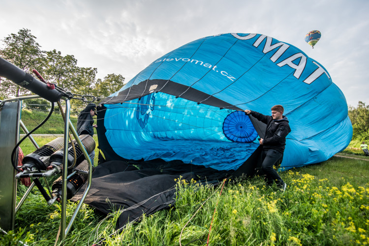 Balony nad Českými Budějovicemi
