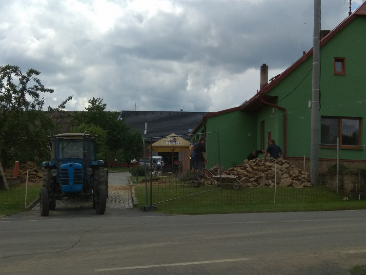 Přívalové deště v Jestřebí