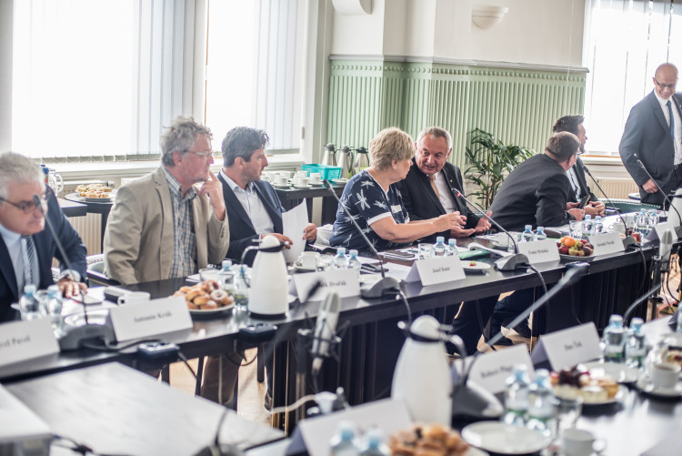 Předseda vlády Andrej Babiš v Českých Budějovicích