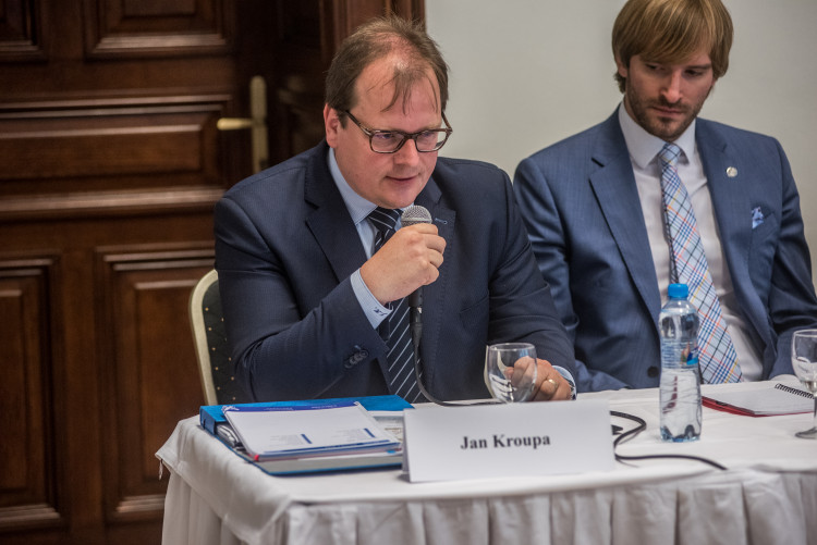 Vláda v demisi v Českých Budějovicích