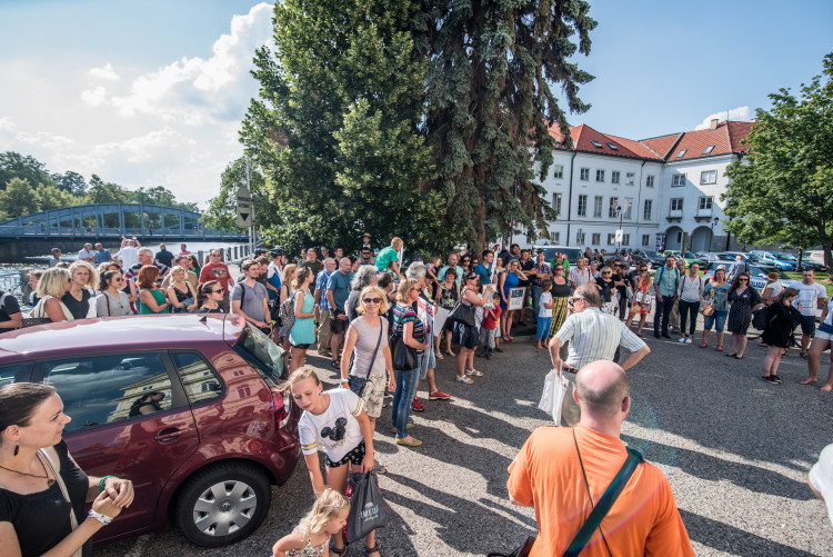 Vláda v demisi v Českých Budějovicích