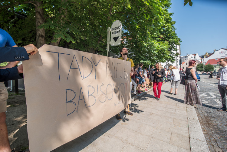 Vláda v demisi v Českých Budějovicích