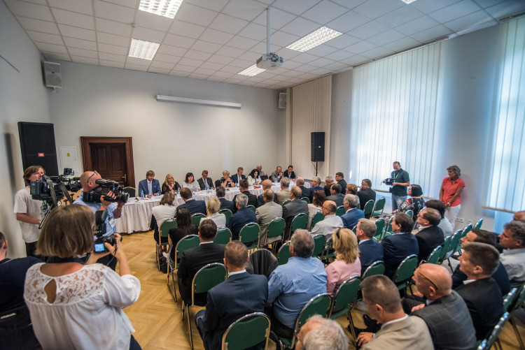 Vláda v demisi v Českých Budějovicích