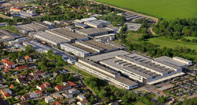 Českobudějovický závod společnosti Robert Bosch.