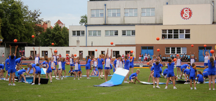 Všesokolský župní slet v Českých Budějovicích