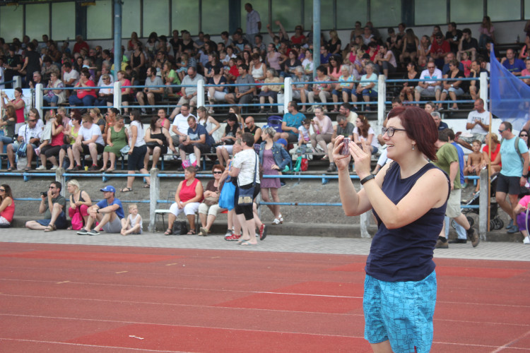 Všesokolský župní slet v Českých Budějovicích