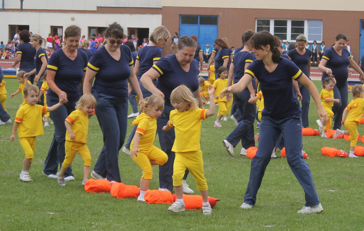Všesokolský župní slet v Českých Budějovicích