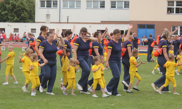 Všesokolský župní slet v Českých Budějovicích