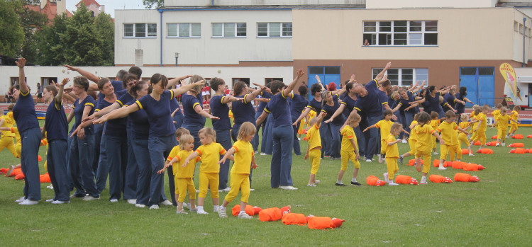 Všesokolský župní slet v Českých Budějovicích