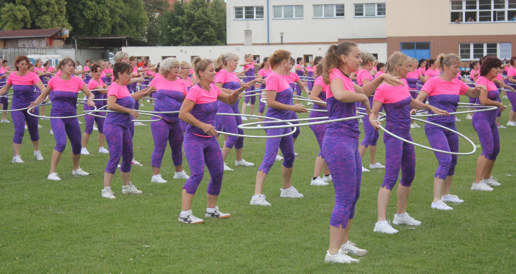 Všesokolský župní slet v Českých Budějovicích