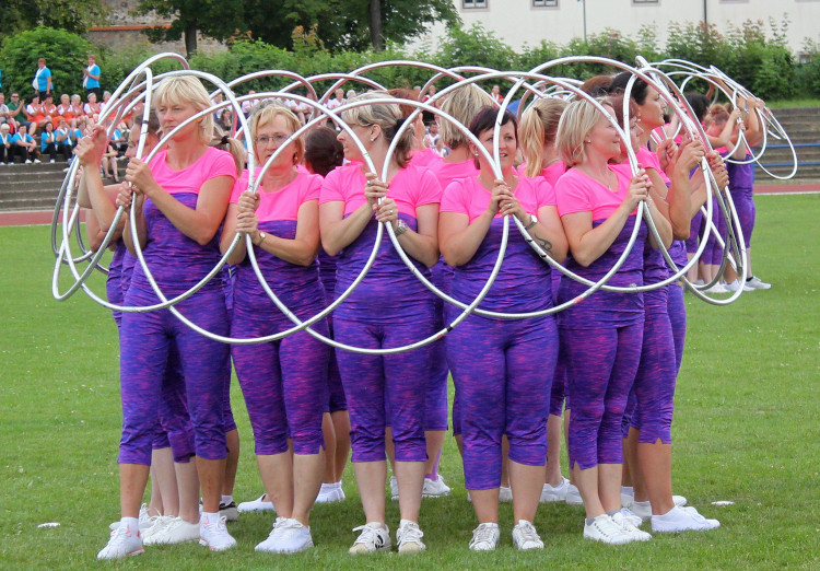Všesokolský župní slet v Českých Budějovicích