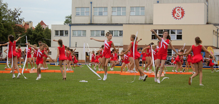 Všesokolský župní slet v Českých Budějovicích