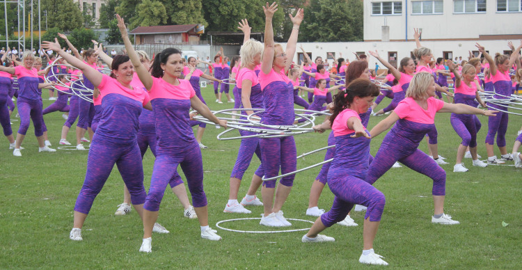 Všesokolský župní slet v Českých Budějovicích