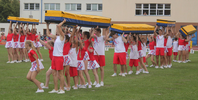 Všesokolský župní slet v Českých Budějovicích