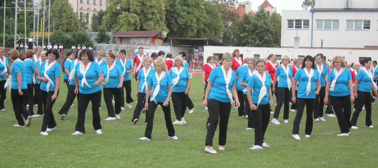 Všesokolský župní slet v Českých Budějovicích