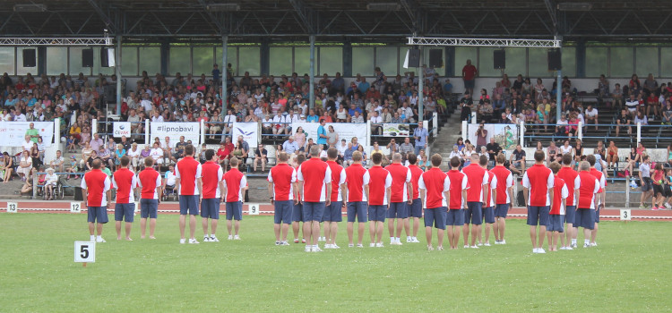 Všesokolský župní slet v Českých Budějovicích