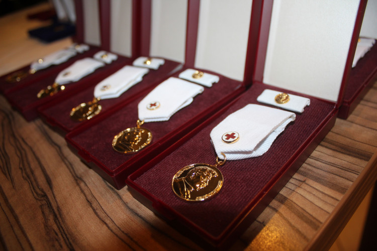 Oceňování dárců krve v Českých Budějovicích