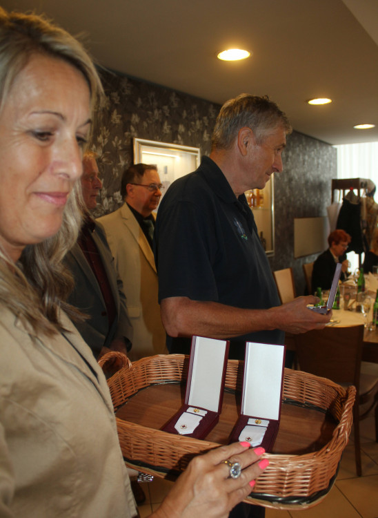 Oceňování dárců krve v Českých Budějovicích