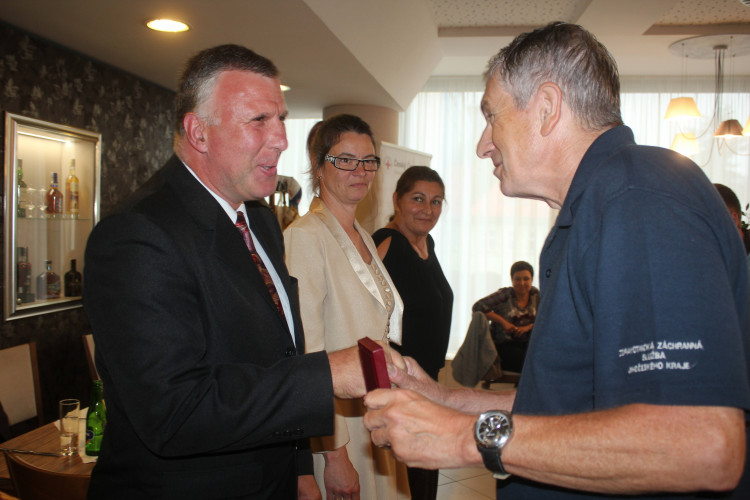 Oceňování dárců krve v Českých Budějovicích