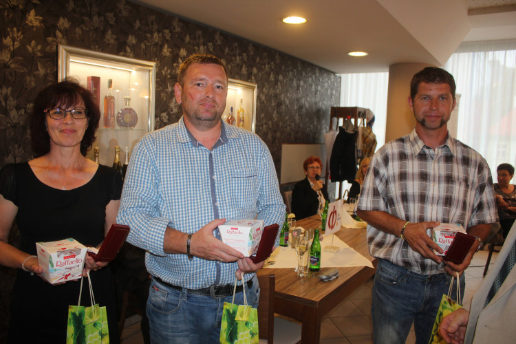 Oceňování dárců krve v Českých Budějovicích