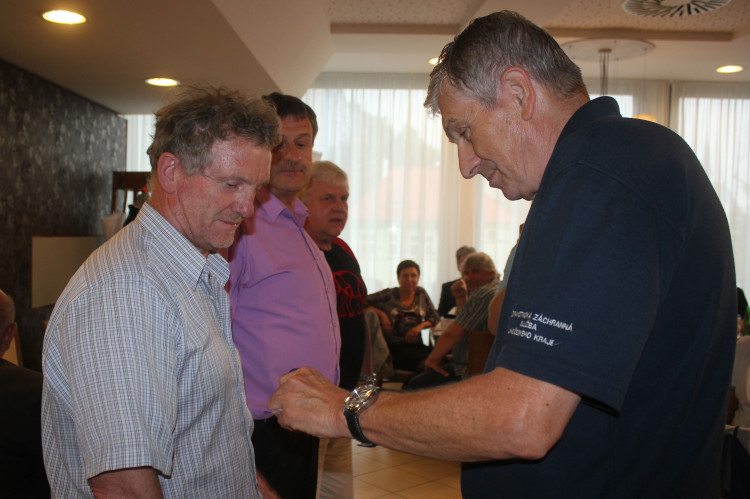 Oceňování dárců krve v Českých Budějovicích