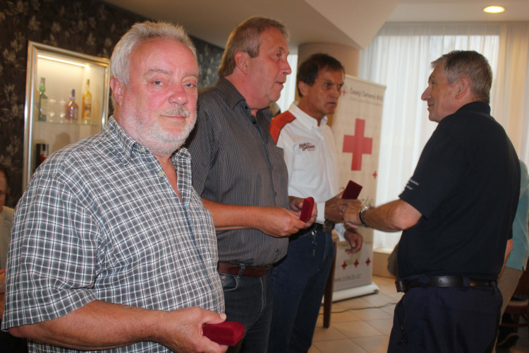 Oceňování dárců krve v Českých Budějovicích